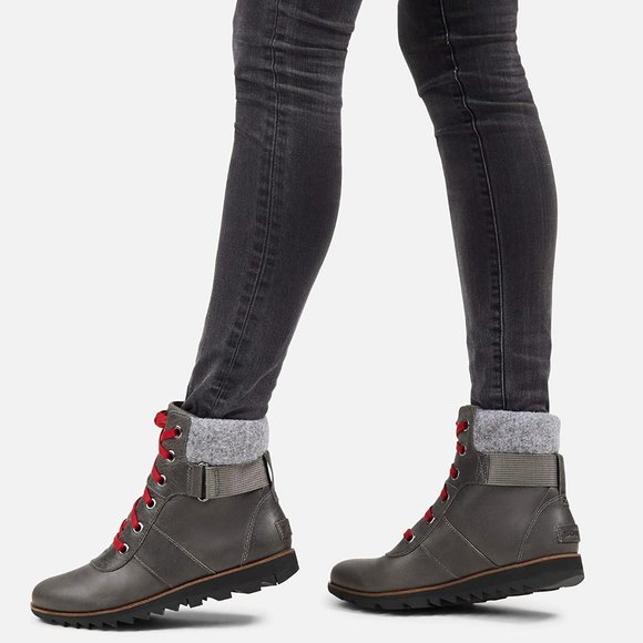 Sorel Shoes - Sorel Harlow Conquest Boot NIB Size 10 in Quarry Gray